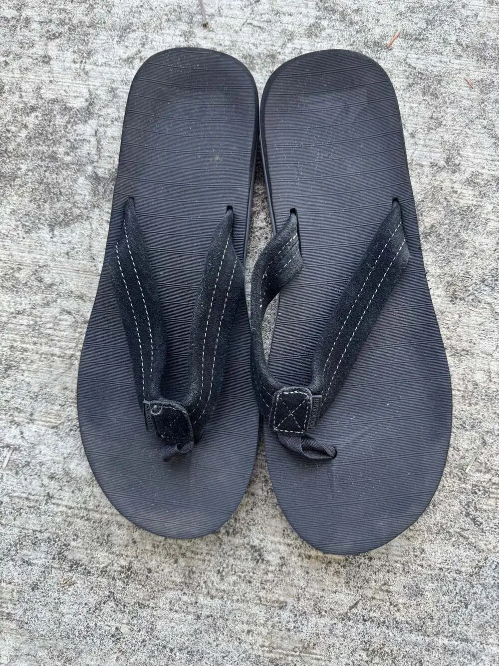 Quiksilver Carver Suede Men's Flip Flop Sandals